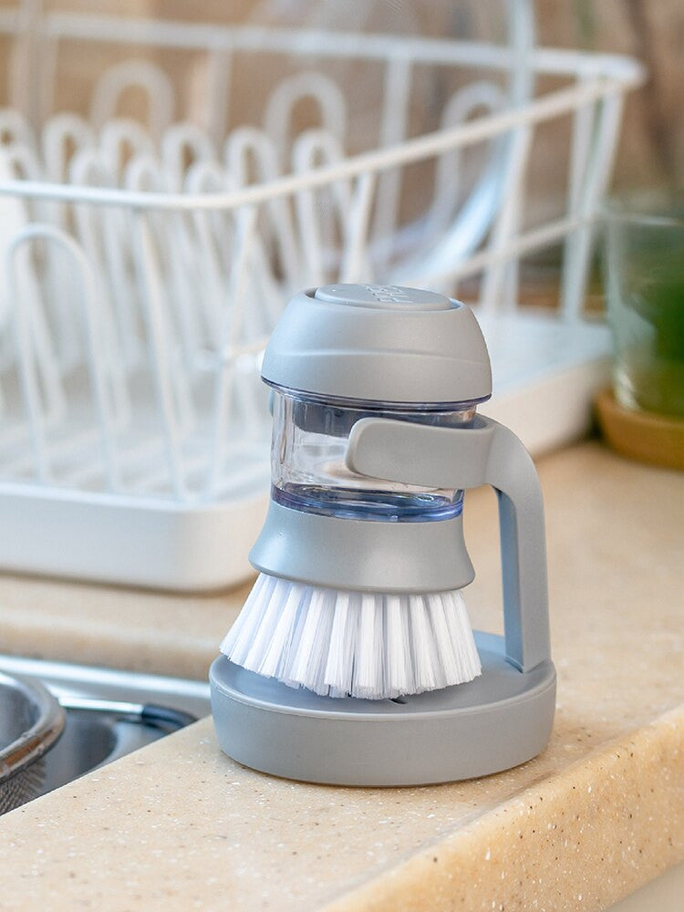 Cepillo Dispensador De Jabon De Cocina