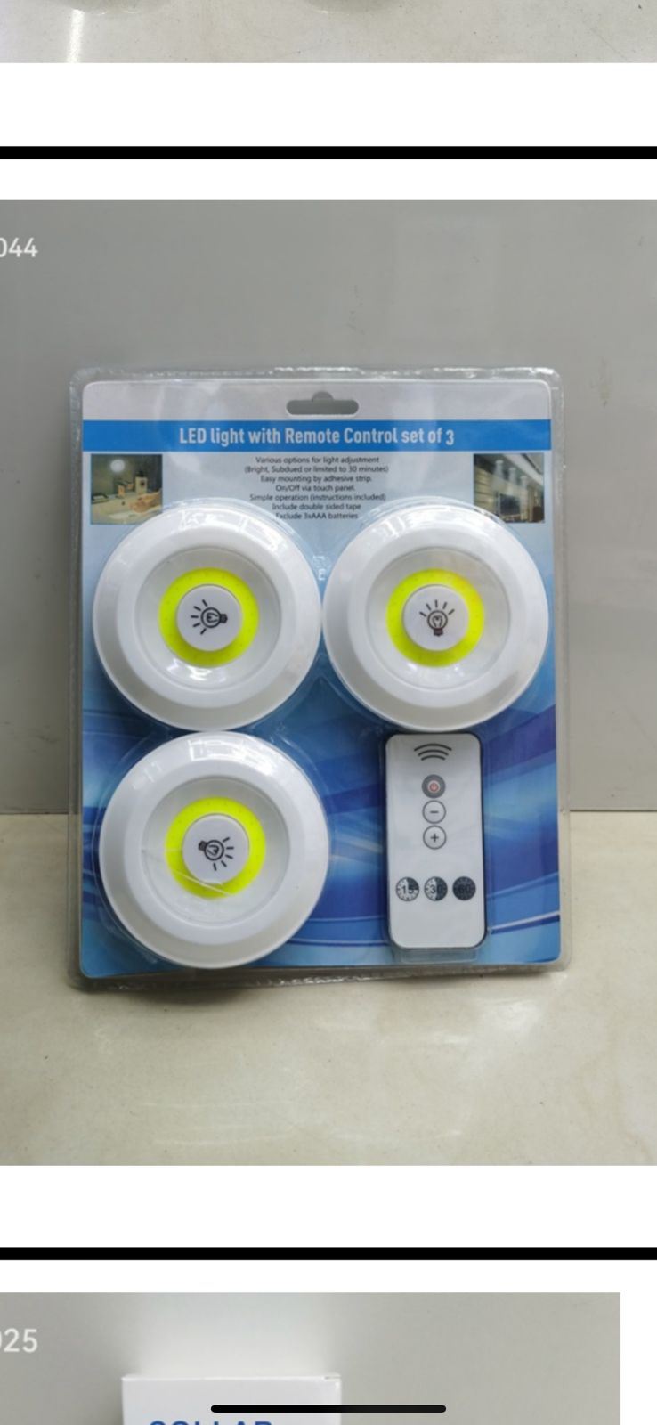 Luces Led Tactil Inalambricas