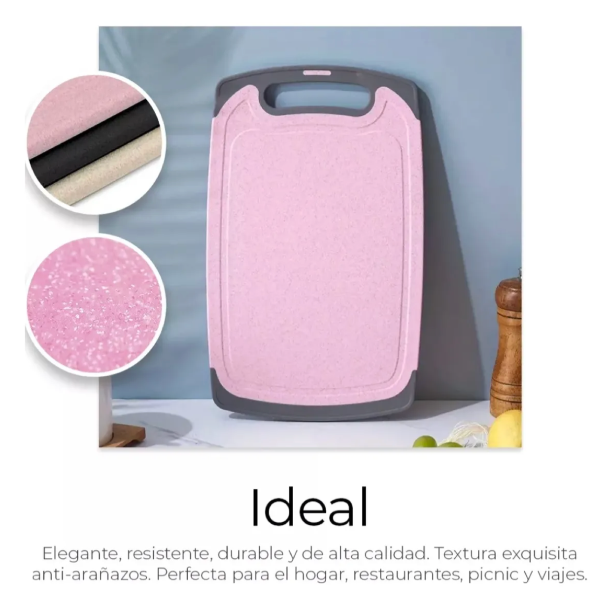 Set 3 Piezas Tabla De Cocina Para Picar